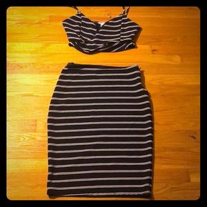 Charlotte Russe: Two piece dress